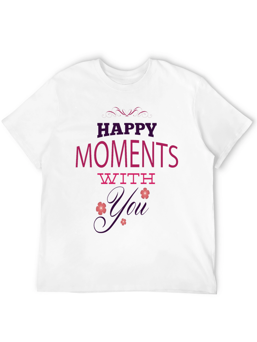 Happy Moments with You Graphic T-Shirt