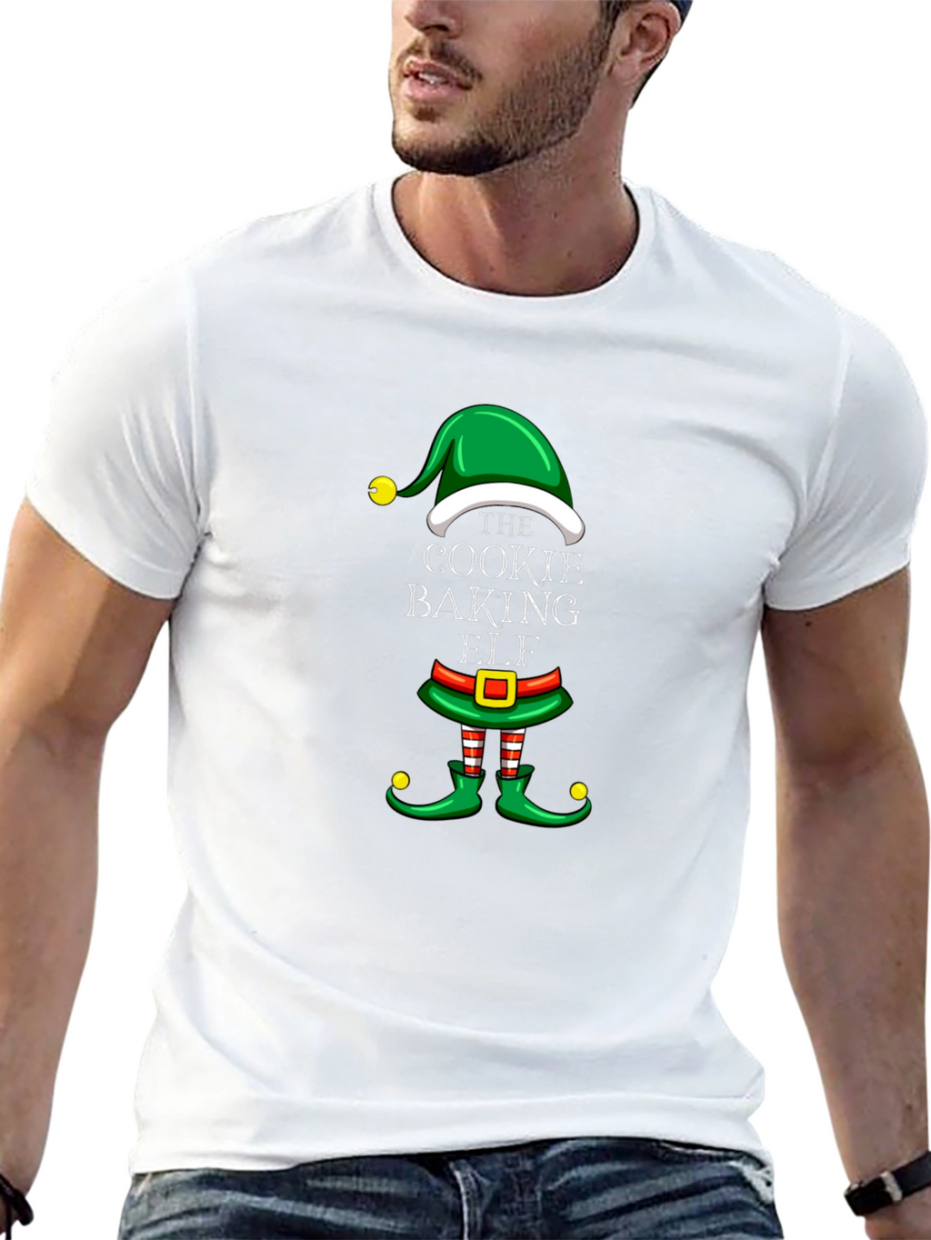 Cookie Baking Elf Shirt - Festive Holiday Tee