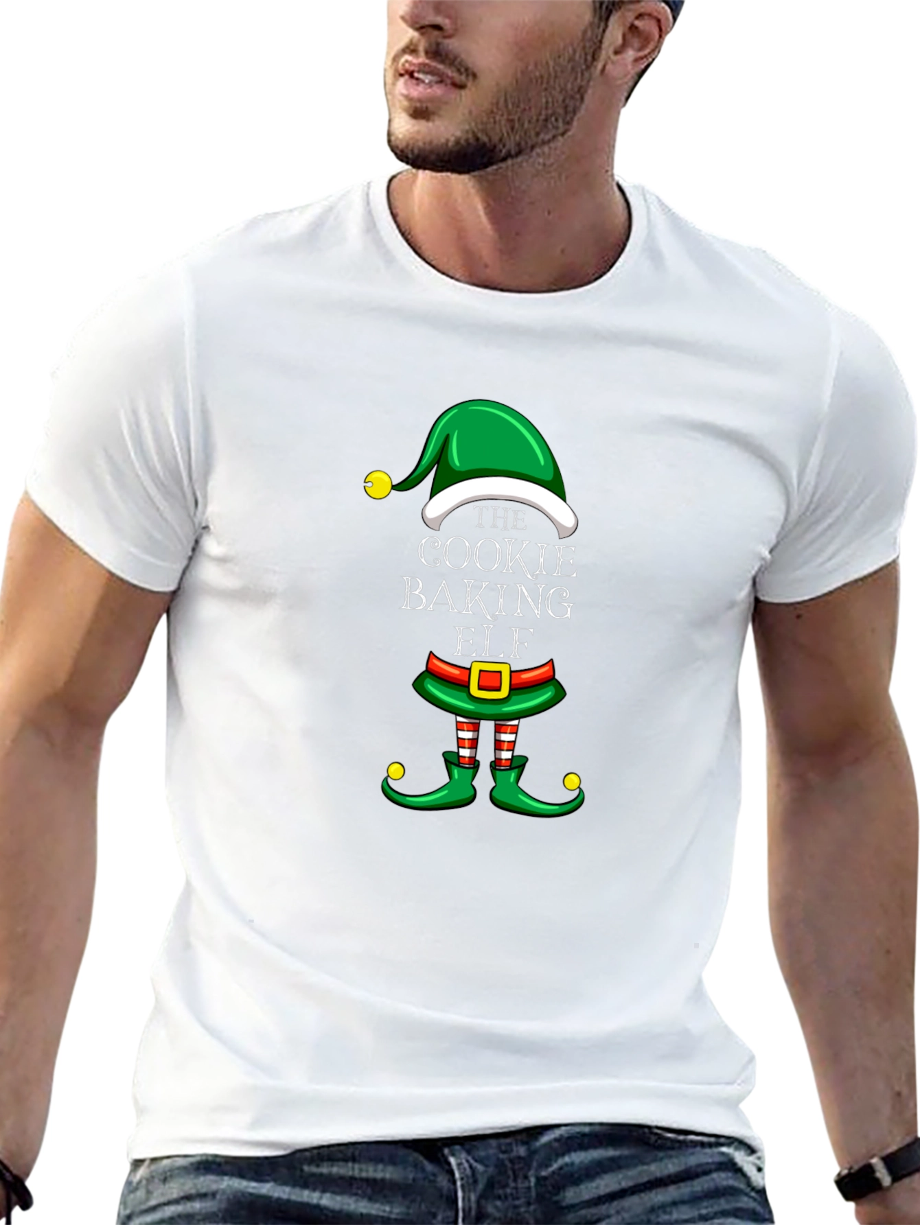 Cookie Baking Elf Shirt - Festive Holiday Tee