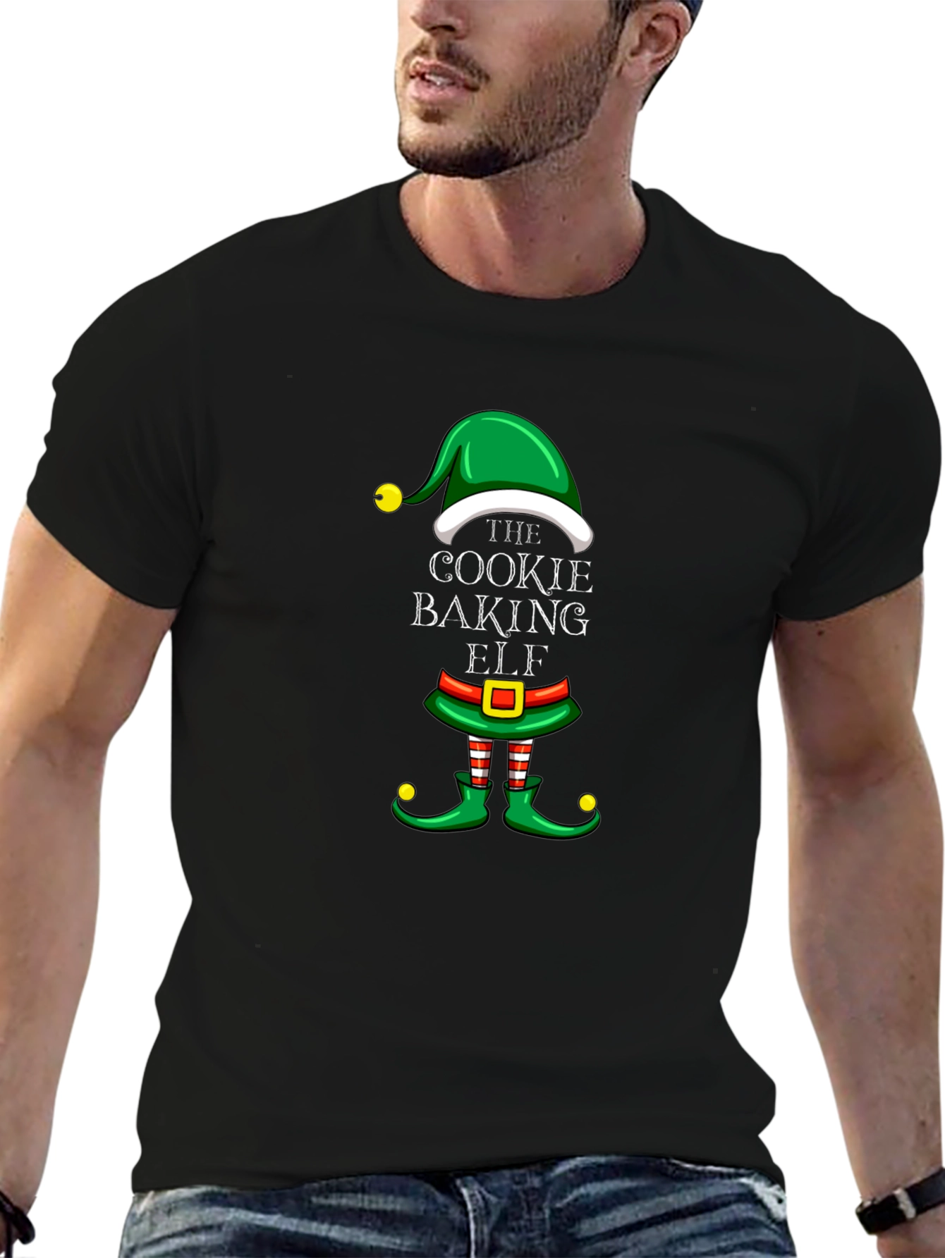 Cookie Baking Elf Shirt - Festive Holiday Tee