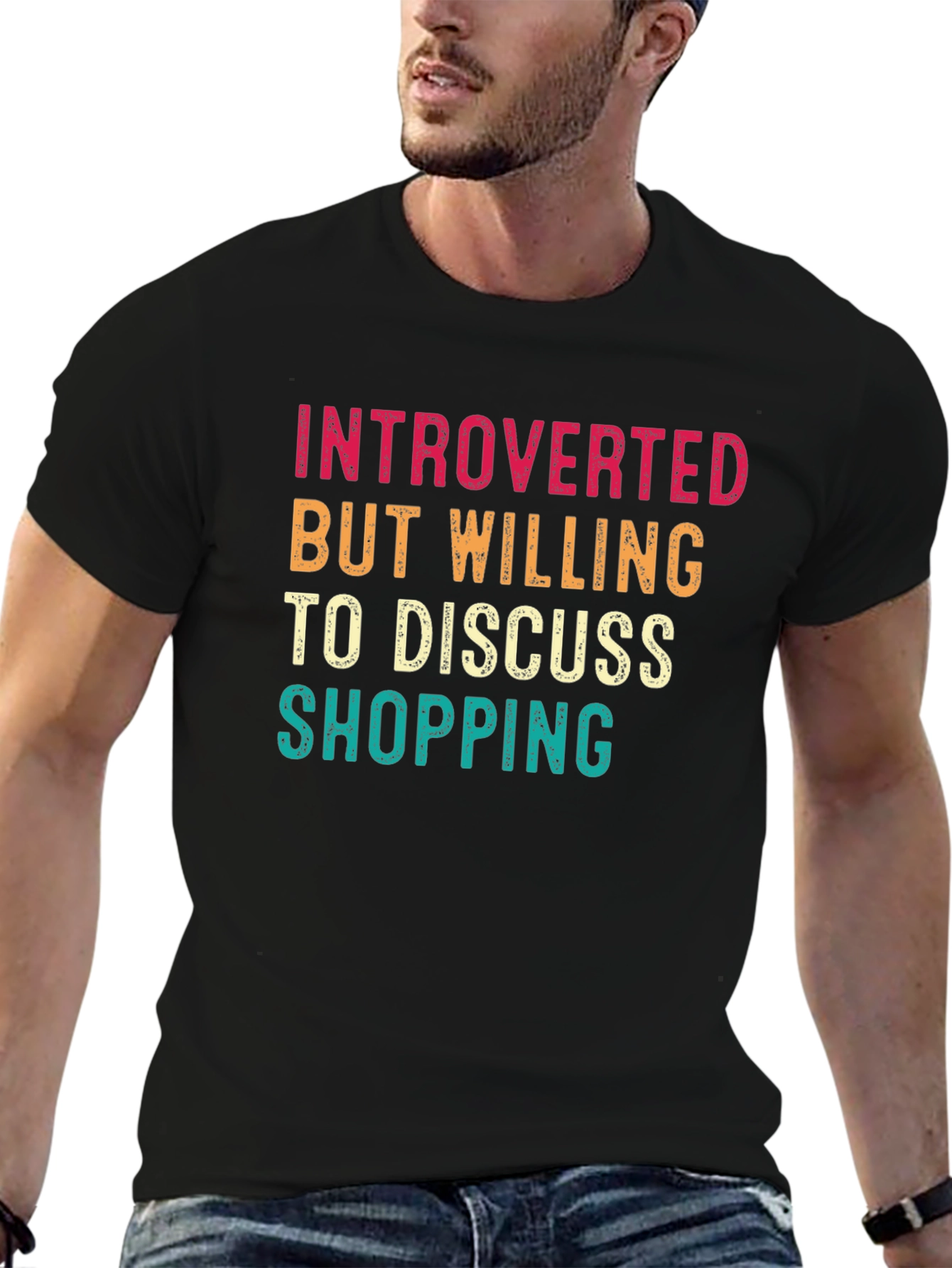 Introverted Shopping T-Shirt
