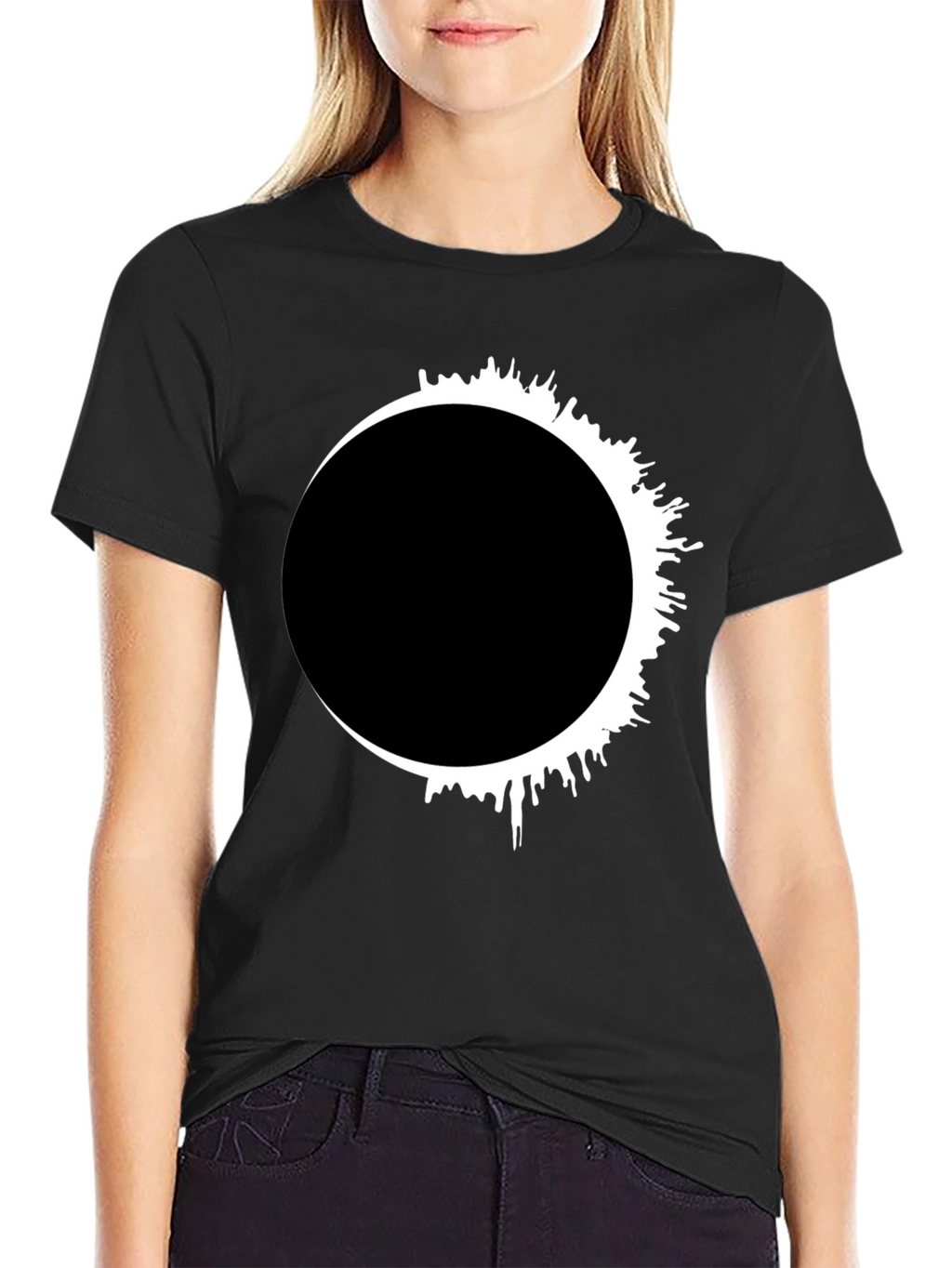 Eclipse Graphic Tee - Mens Black T-Shirt