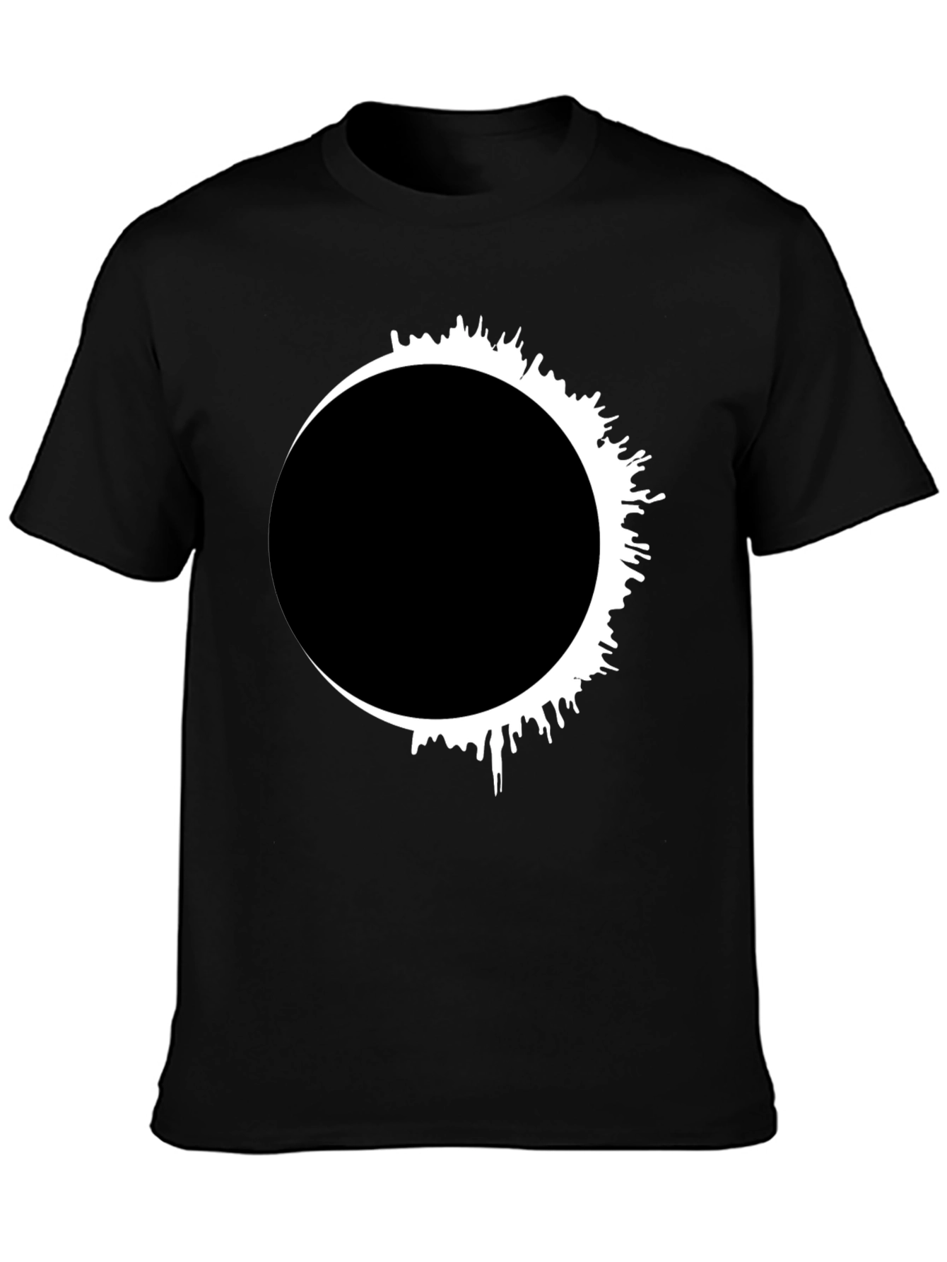 Eclipse Graphic Tee - Mens Black T-Shirt