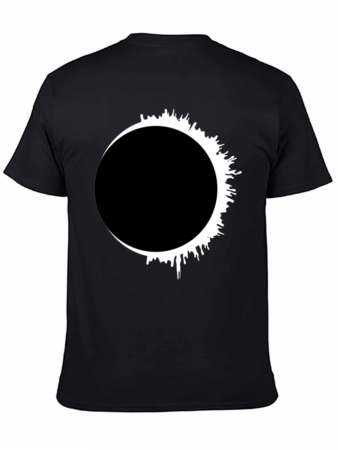 Eclipse Graphic Tee - Mens Black T-Shirt