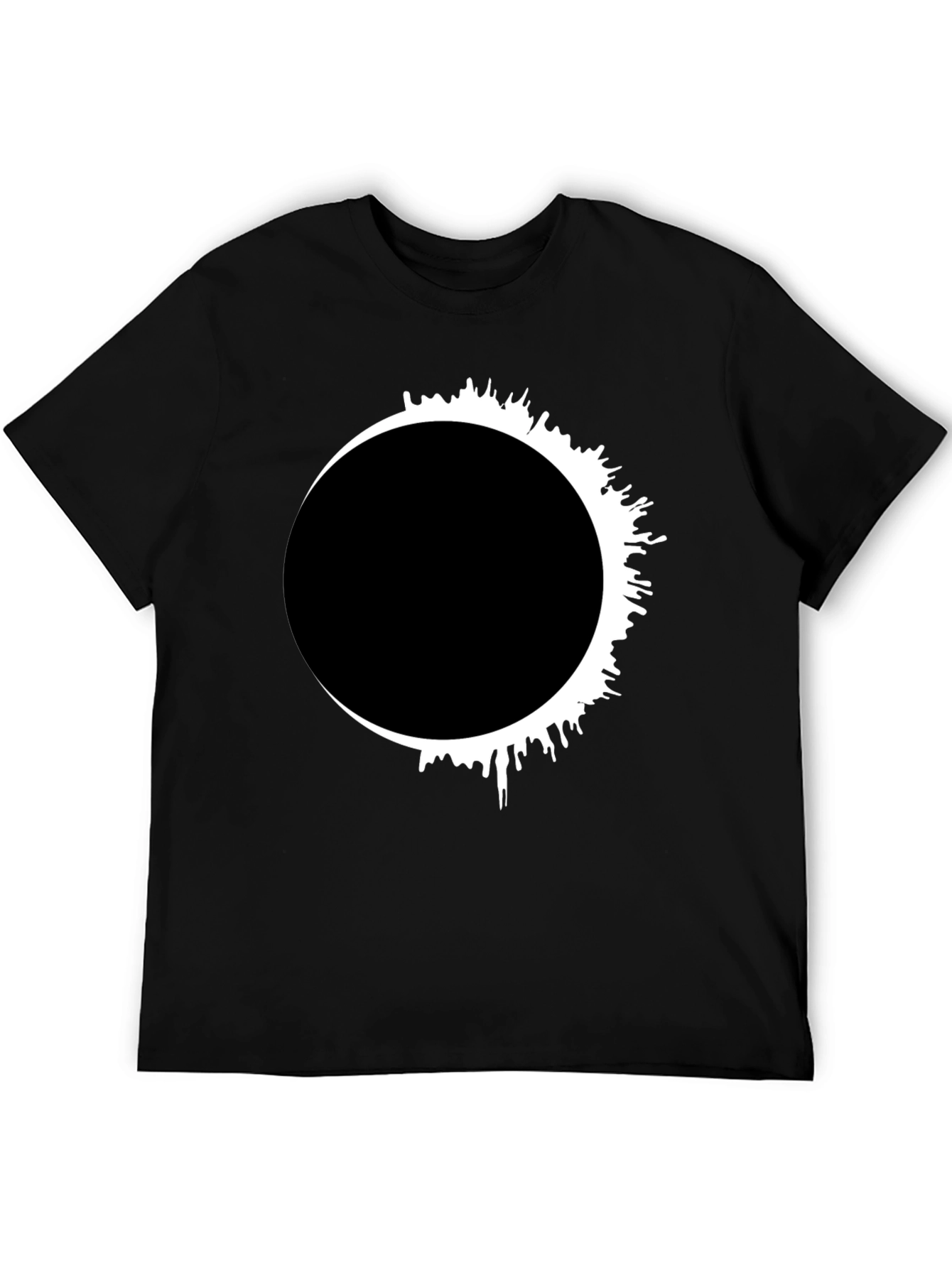 Eclipse Graphic Tee - Mens Black T-Shirt
