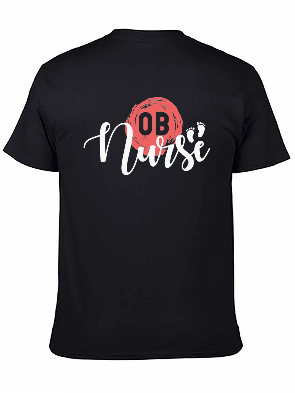 OB Nurse Graphic T-Shirt - Stylish Medical Apparel