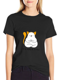 Yoga Cat T-Shirt - Meditating Kitten Tee