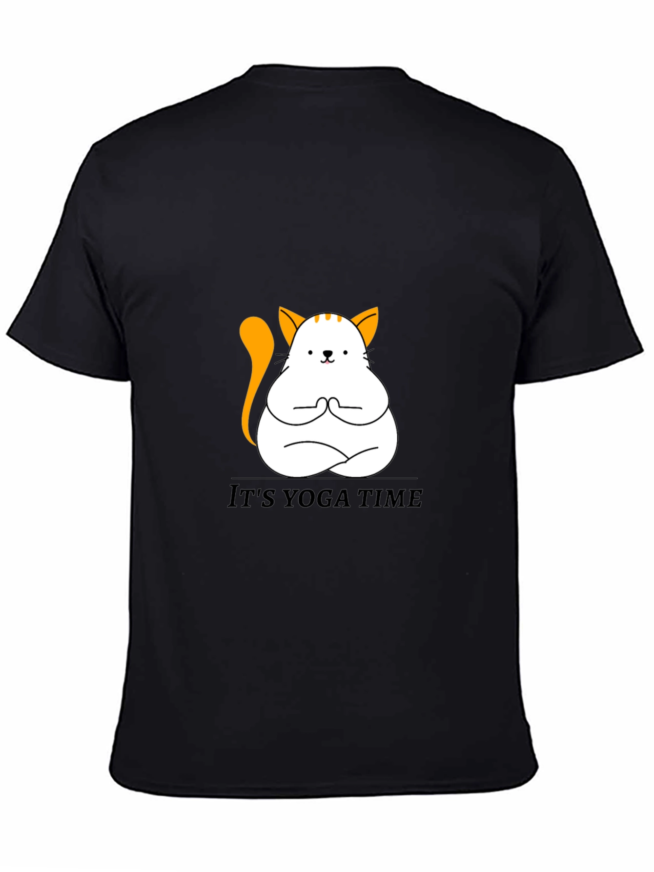 Yoga Cat T-Shirt - Meditating Kitten Tee