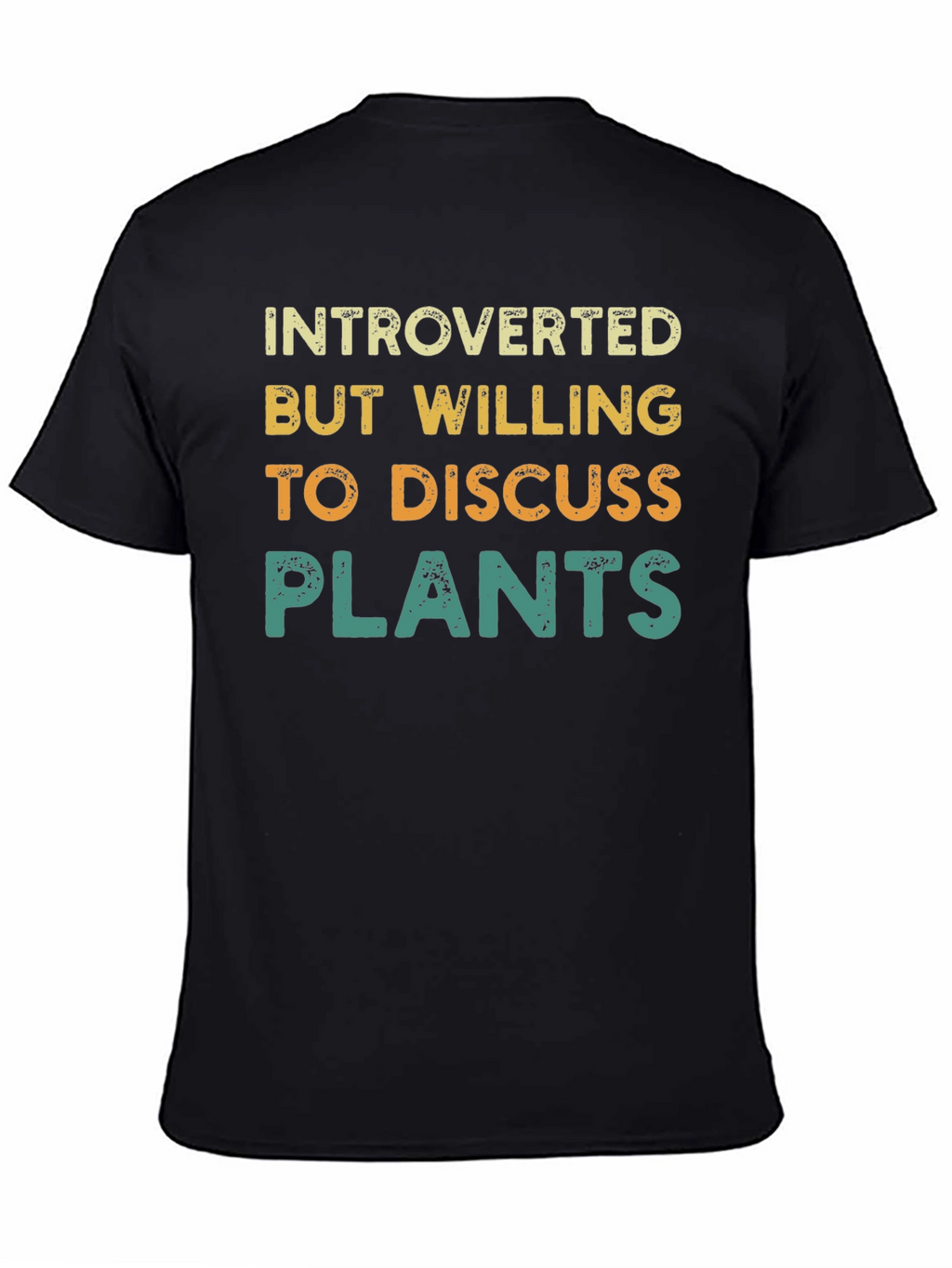 Introverted Plants Graphic T-Shirt