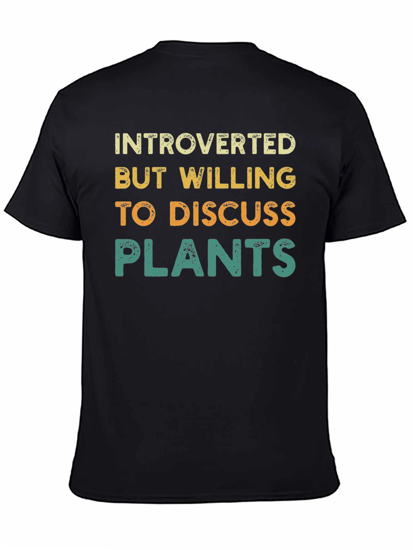 Introverted Plants Graphic T-Shirt