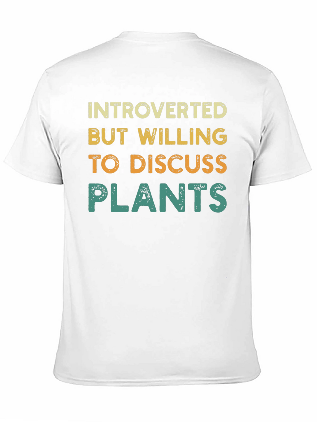 Introverted Plants Graphic T-Shirt
