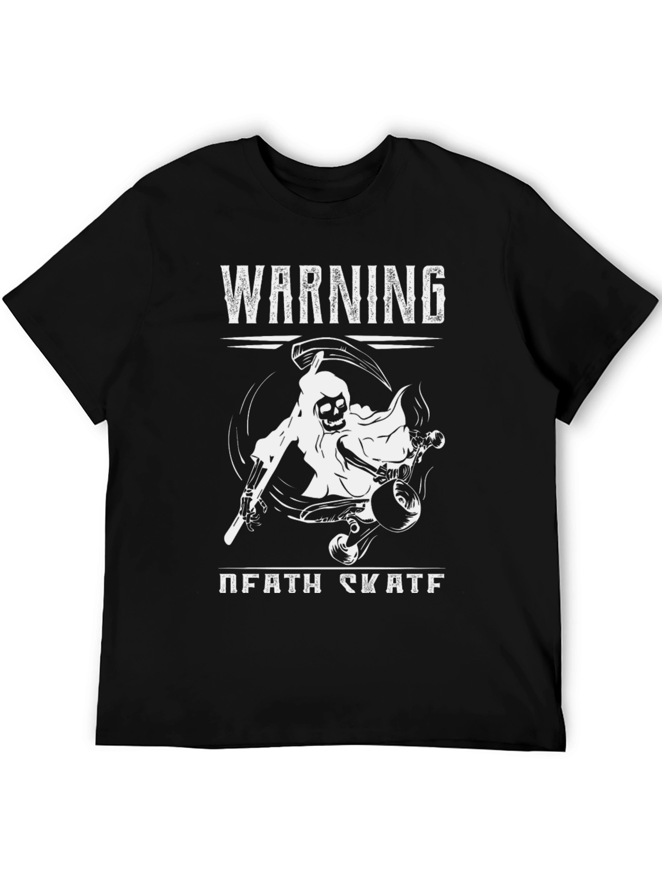 Death Skate T-Shirt - Grim Reaper Skateboard Tee
