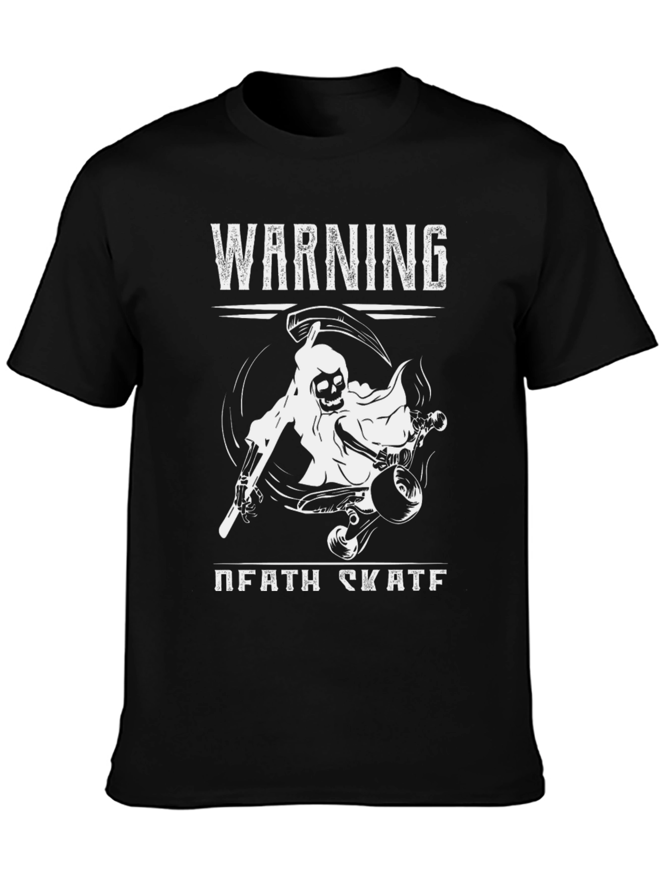 Death Skate T-Shirt - Grim Reaper Skateboard Tee