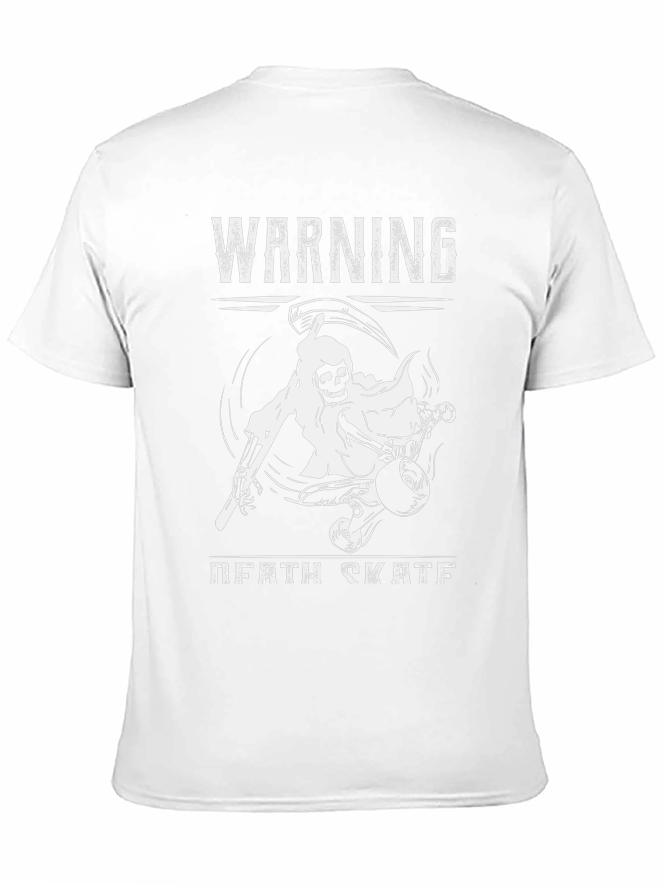 Death Skate T-Shirt - Grim Reaper Skateboard Tee