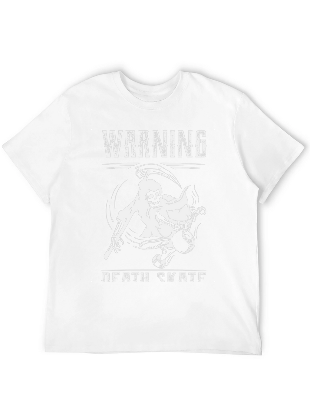 Death Skate T-Shirt - Grim Reaper Skateboard Tee
