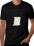 Humorous List of Exes Graphic Tee