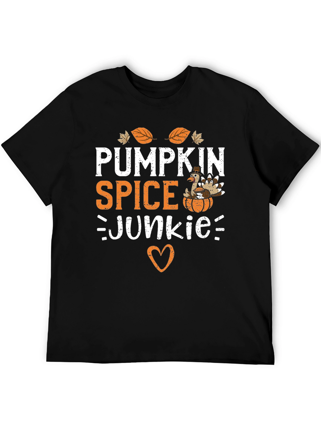 Pumpkin Spice Junkie T-Shirt Fall Thanksgiving Tee