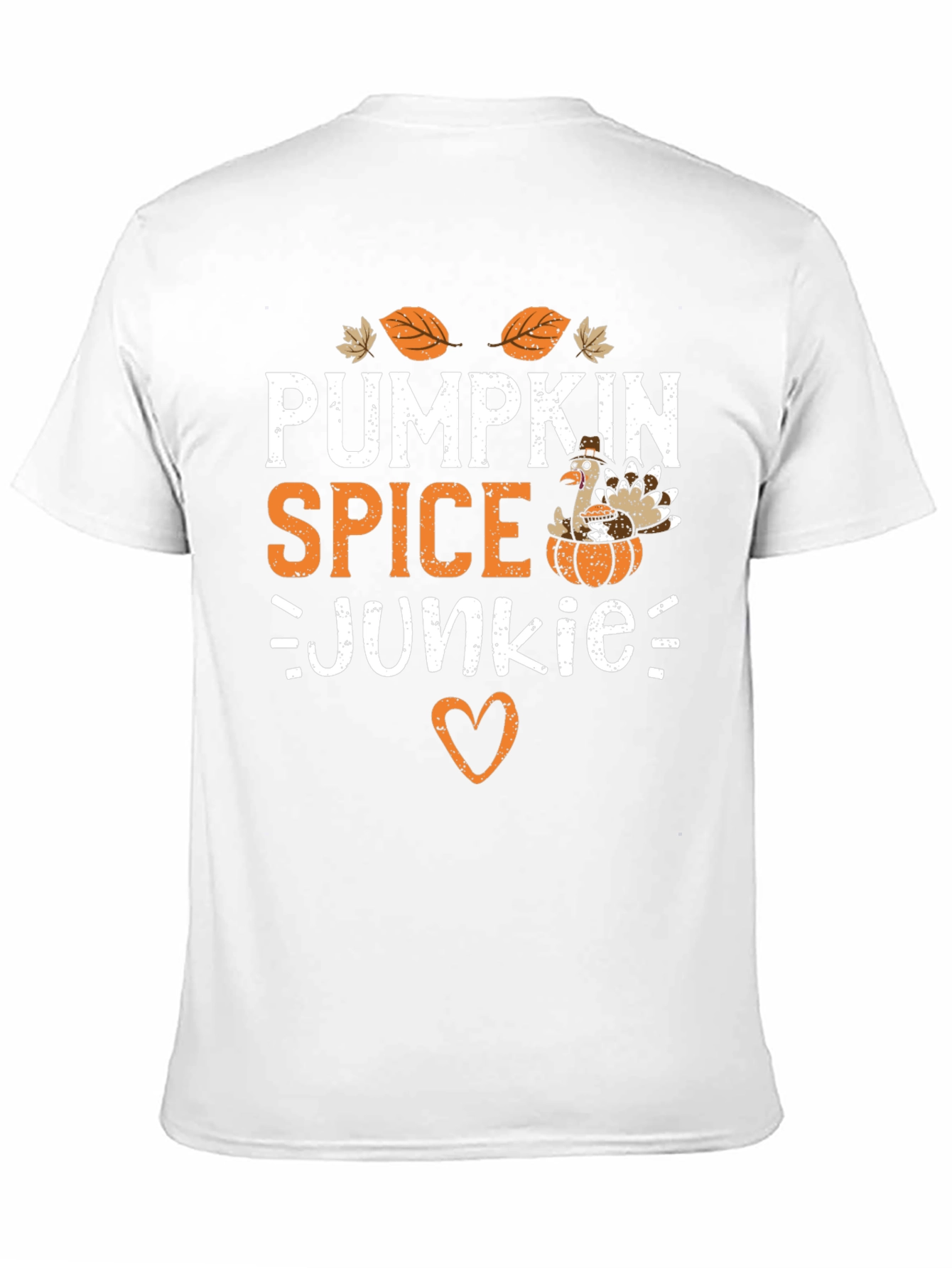 Pumpkin Spice Junkie T-Shirt Fall Thanksgiving Tee
