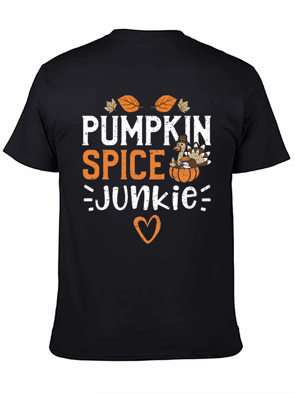 Pumpkin Spice Junkie T-Shirt Fall Thanksgiving Tee