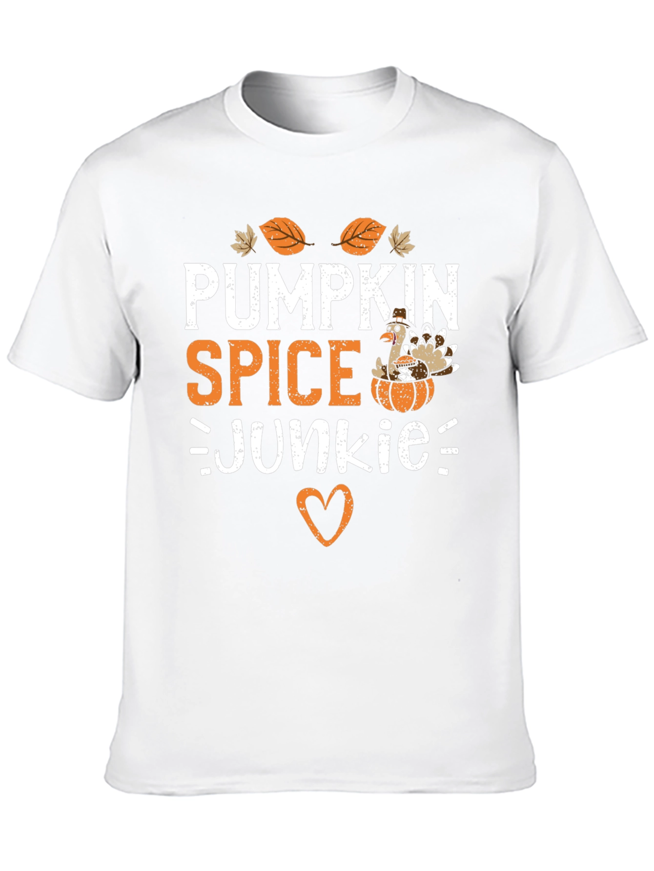 Pumpkin Spice Junkie T-Shirt Fall Thanksgiving Tee