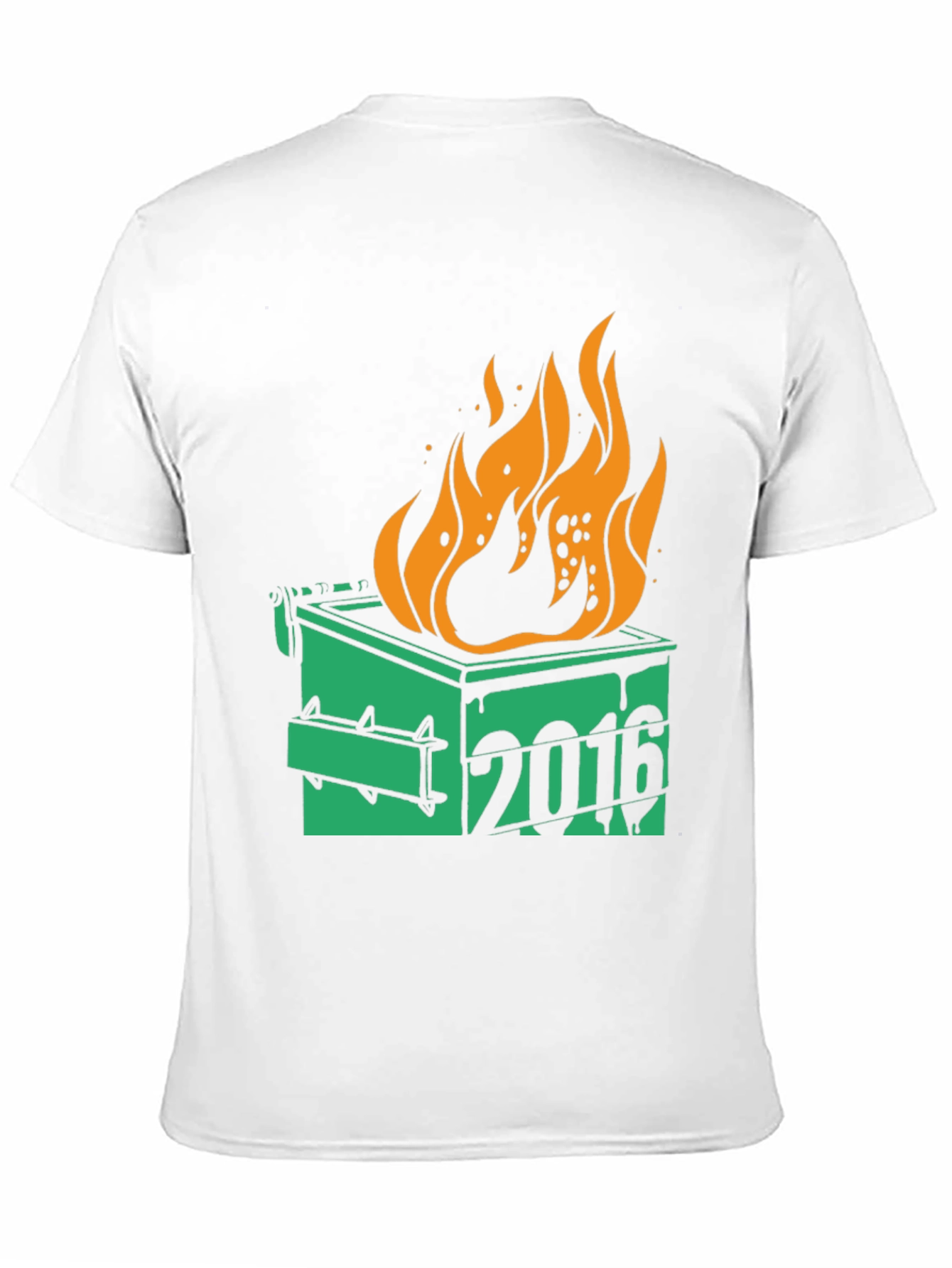 2016 Dumpster Fire Graphic T-Shirt