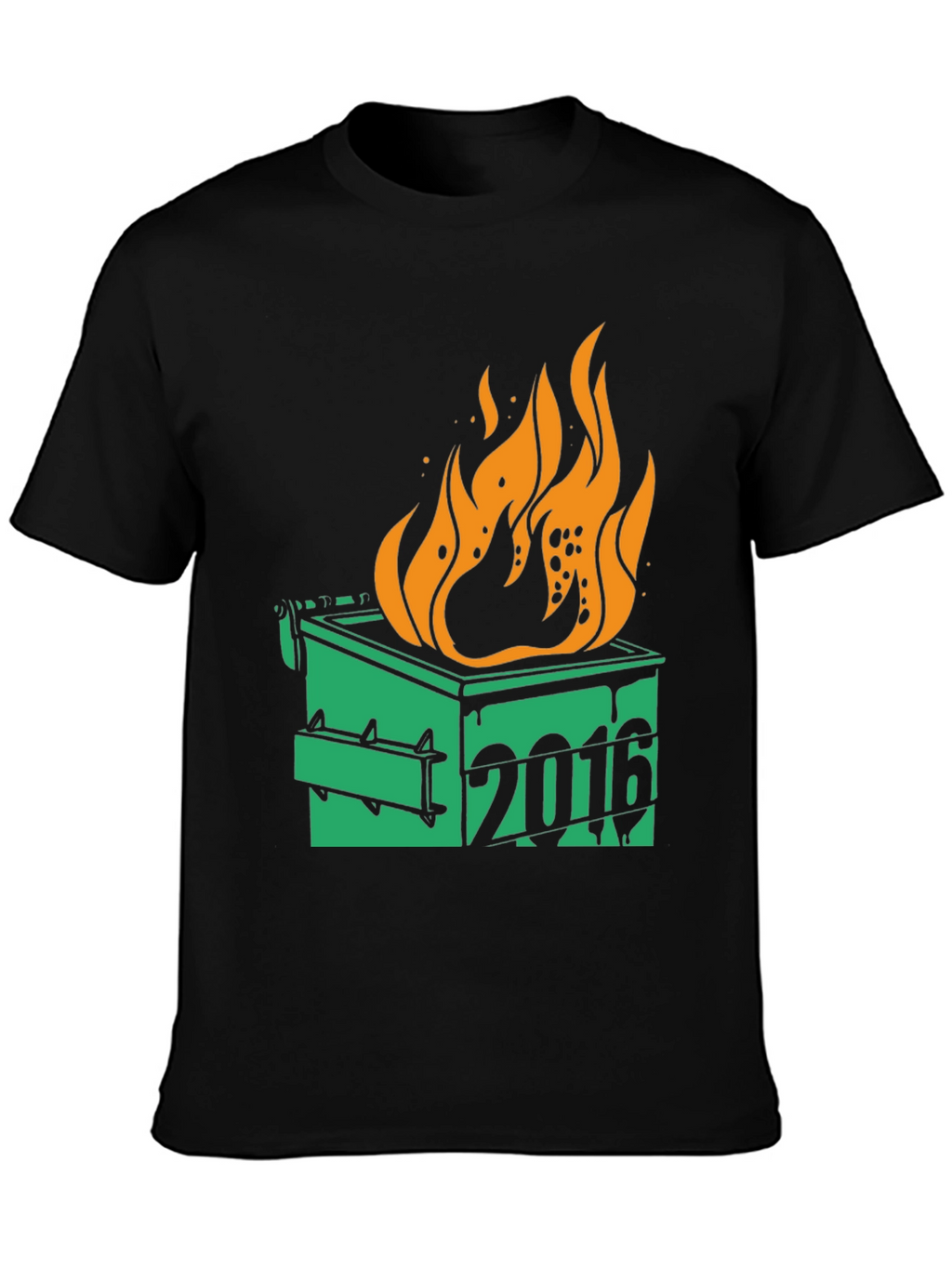 2016 Dumpster Fire Graphic T-Shirt
