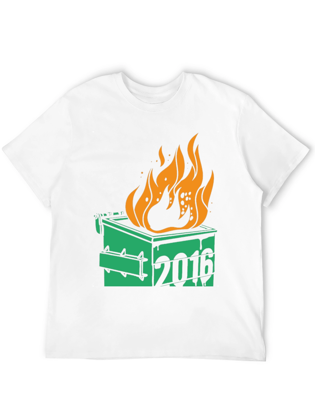 2016 Dumpster Fire Graphic T-Shirt