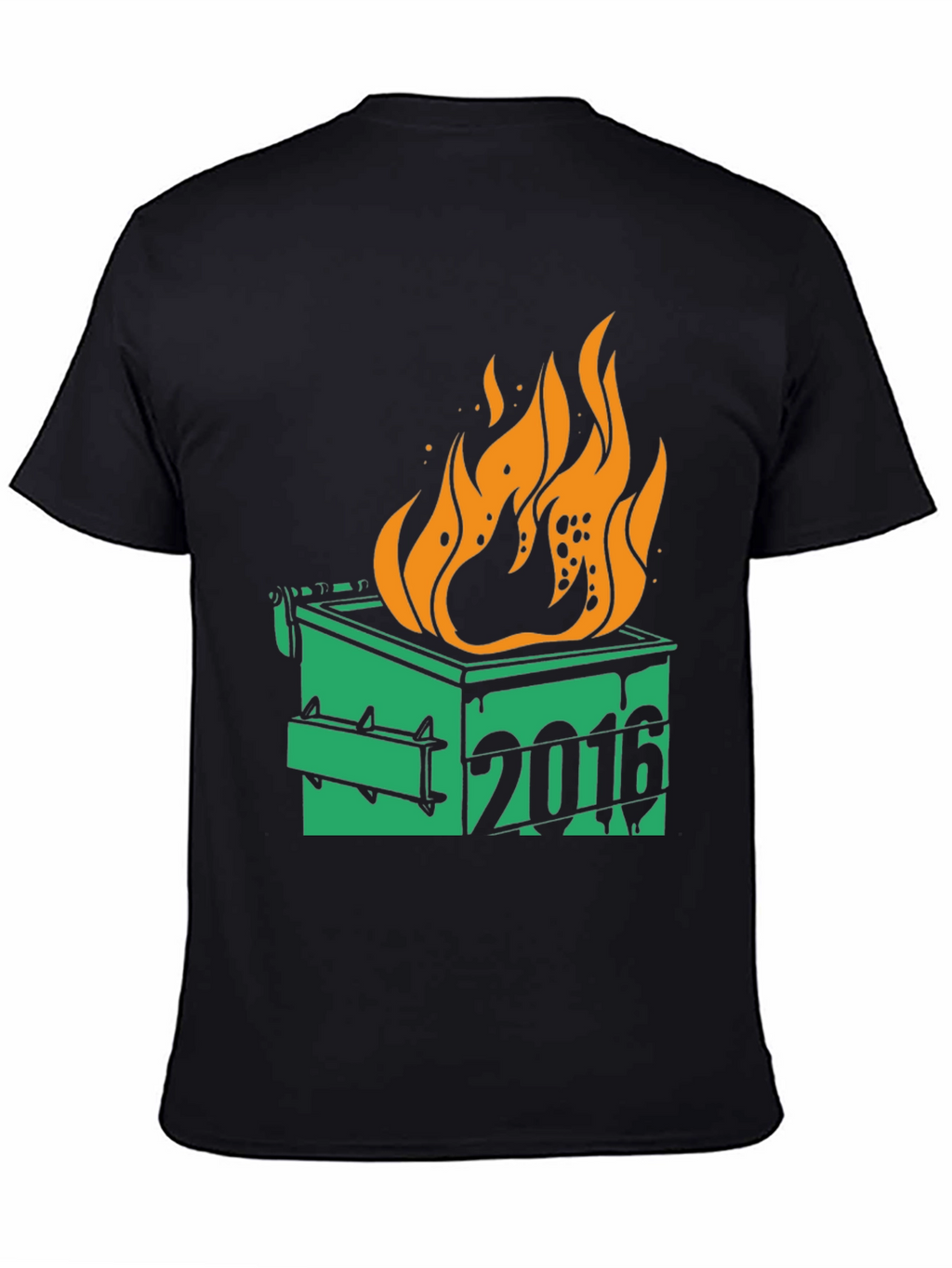 2016 Dumpster Fire Graphic T-Shirt