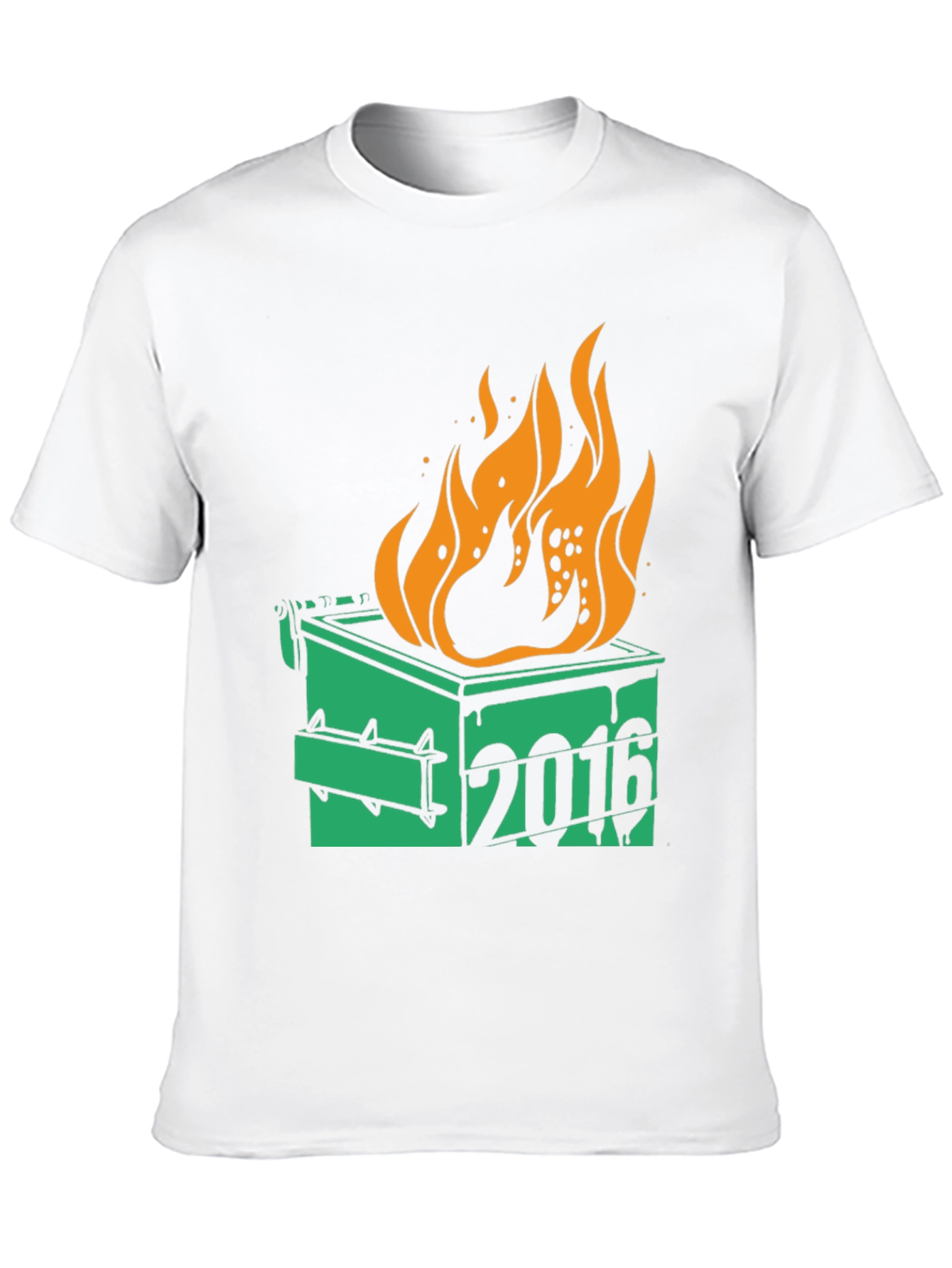 2016 Dumpster Fire Graphic T-Shirt