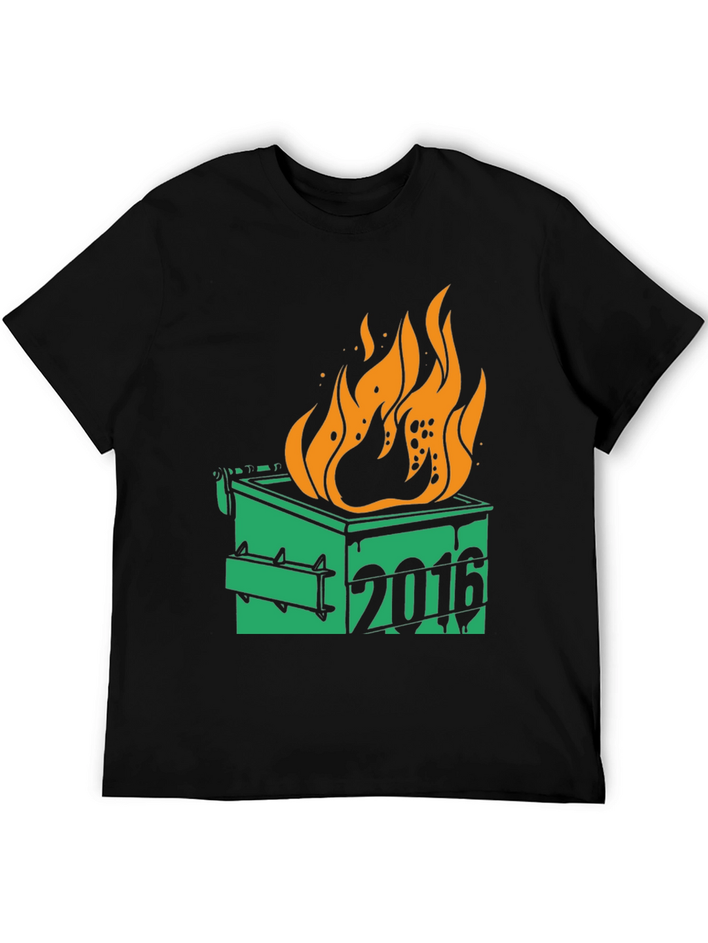 2016 Dumpster Fire Graphic T-Shirt
