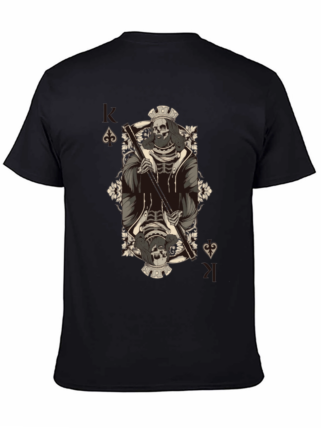 King of Spades Skeleton T-Shirt