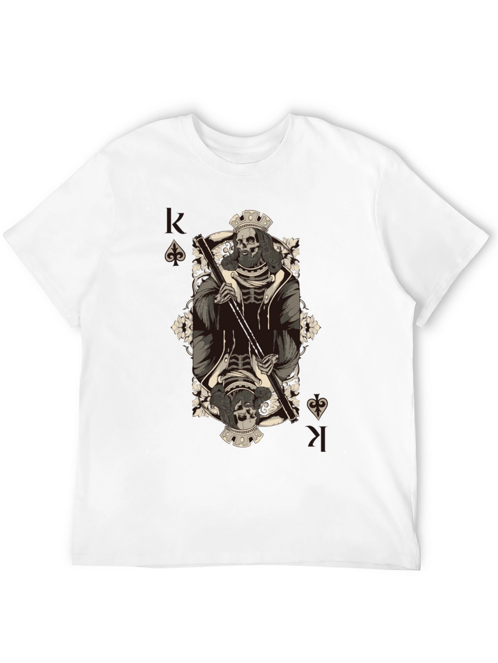 King of Spades Skeleton T-Shirt