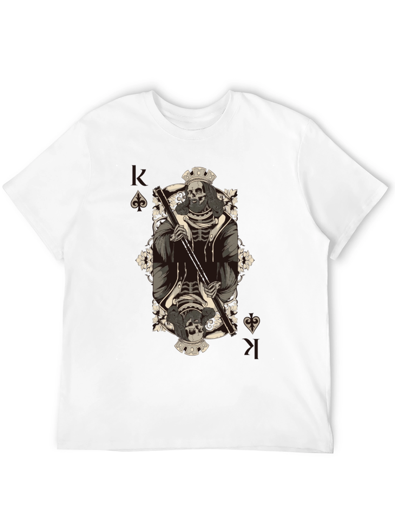 King of Spades Skeleton T-Shirt