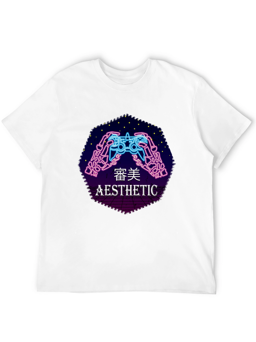 Aesthetic Gamer T-Shirt - Black