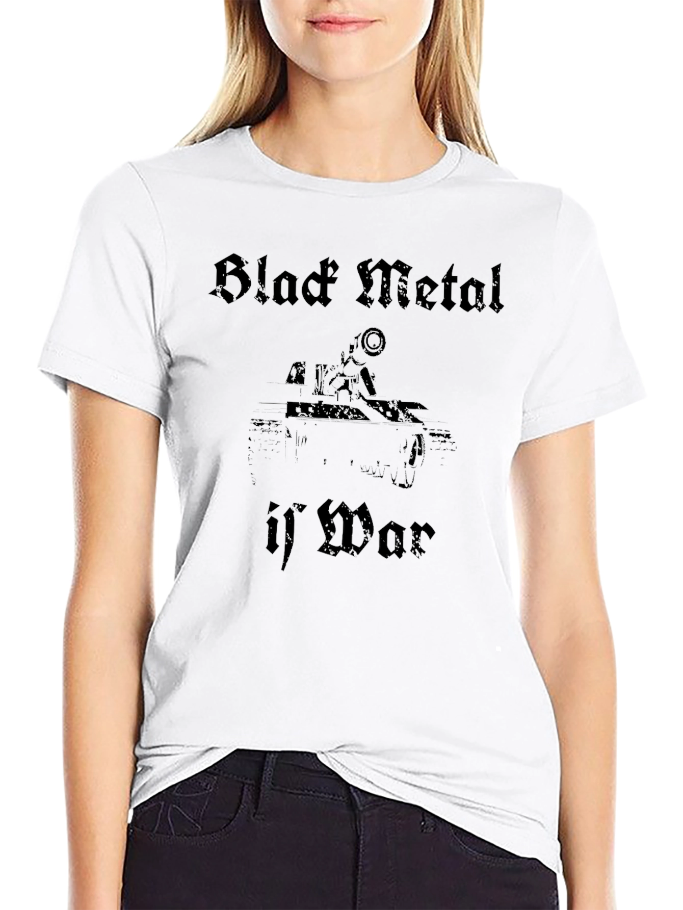 Black Metal If War T-Shirt