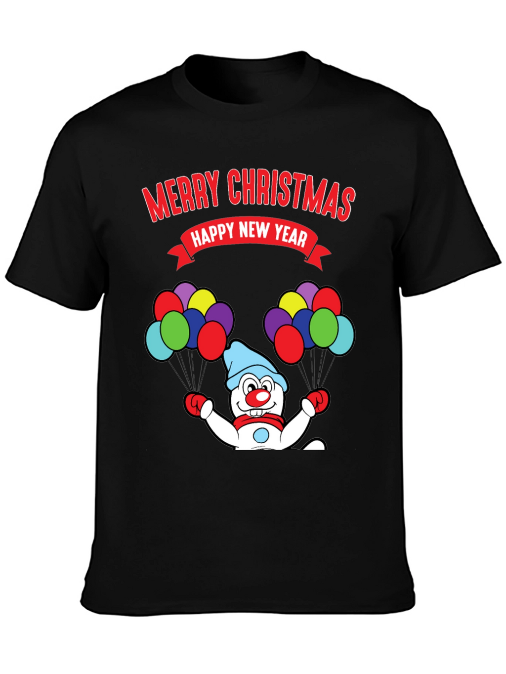 Merry Christmas Snowman T-Shirt