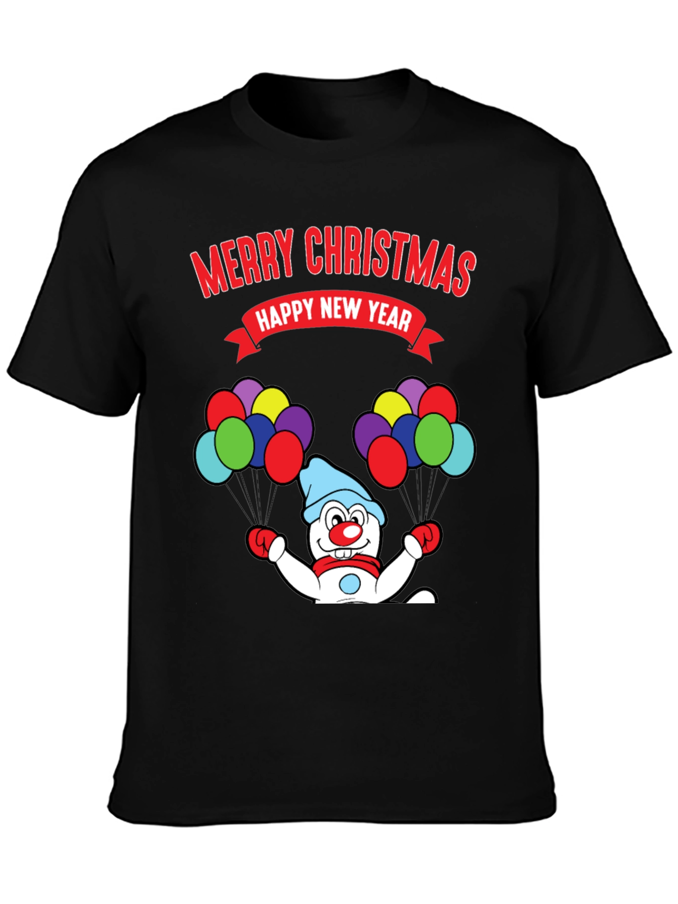 Merry Christmas Snowman T-Shirt