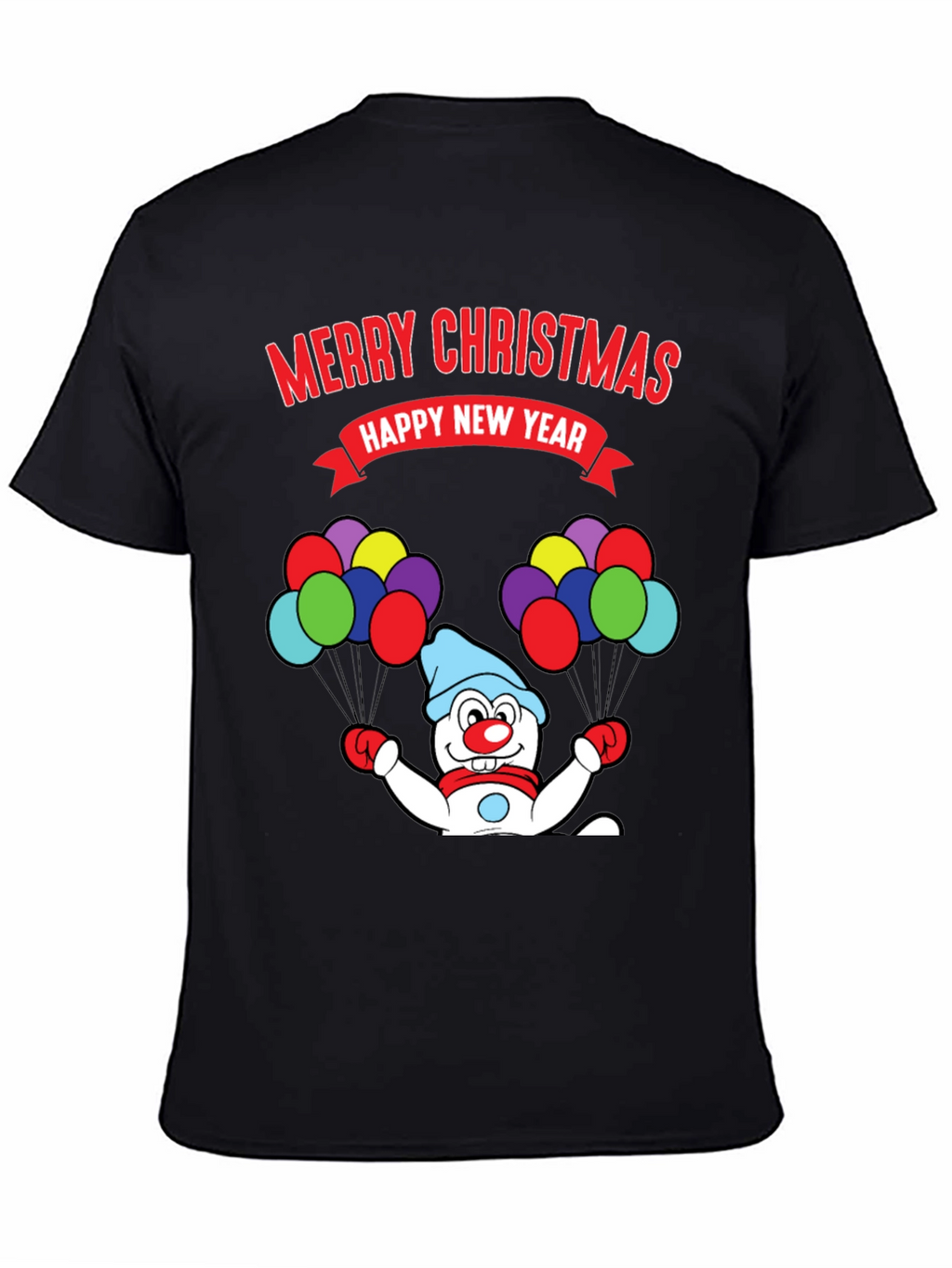 Merry Christmas Snowman T-Shirt