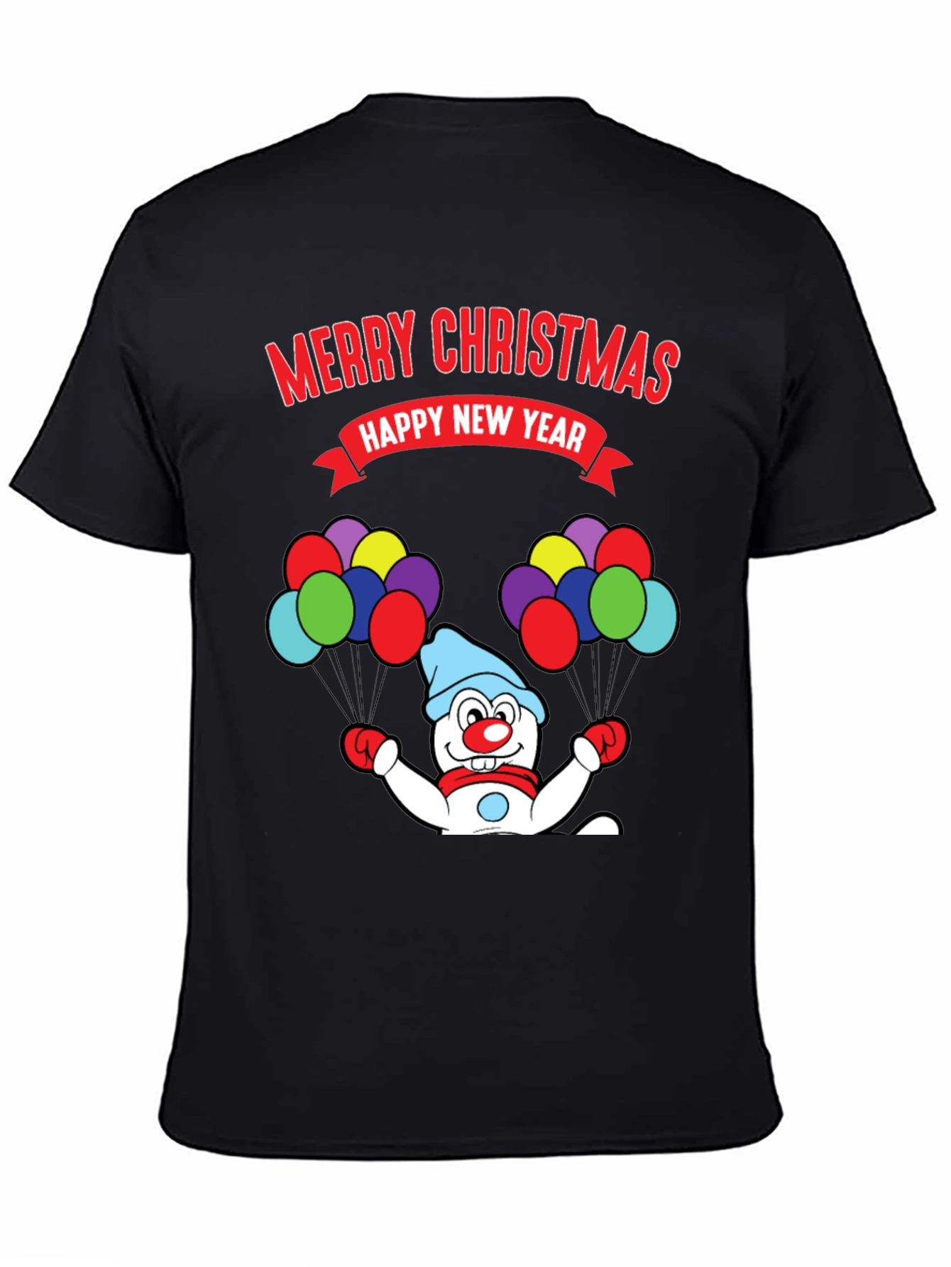 Merry Christmas Snowman T-Shirt