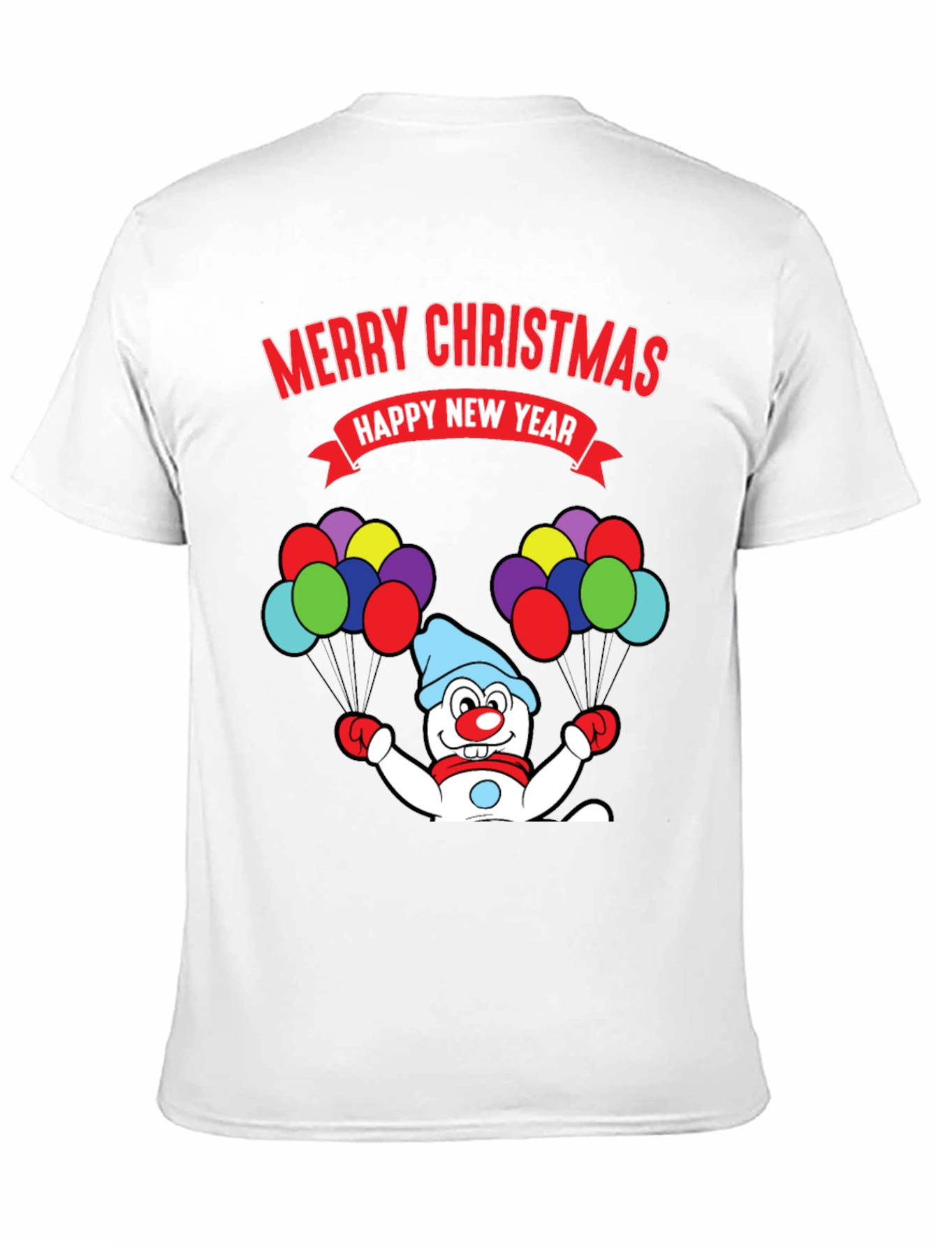 Merry Christmas Snowman T-Shirt