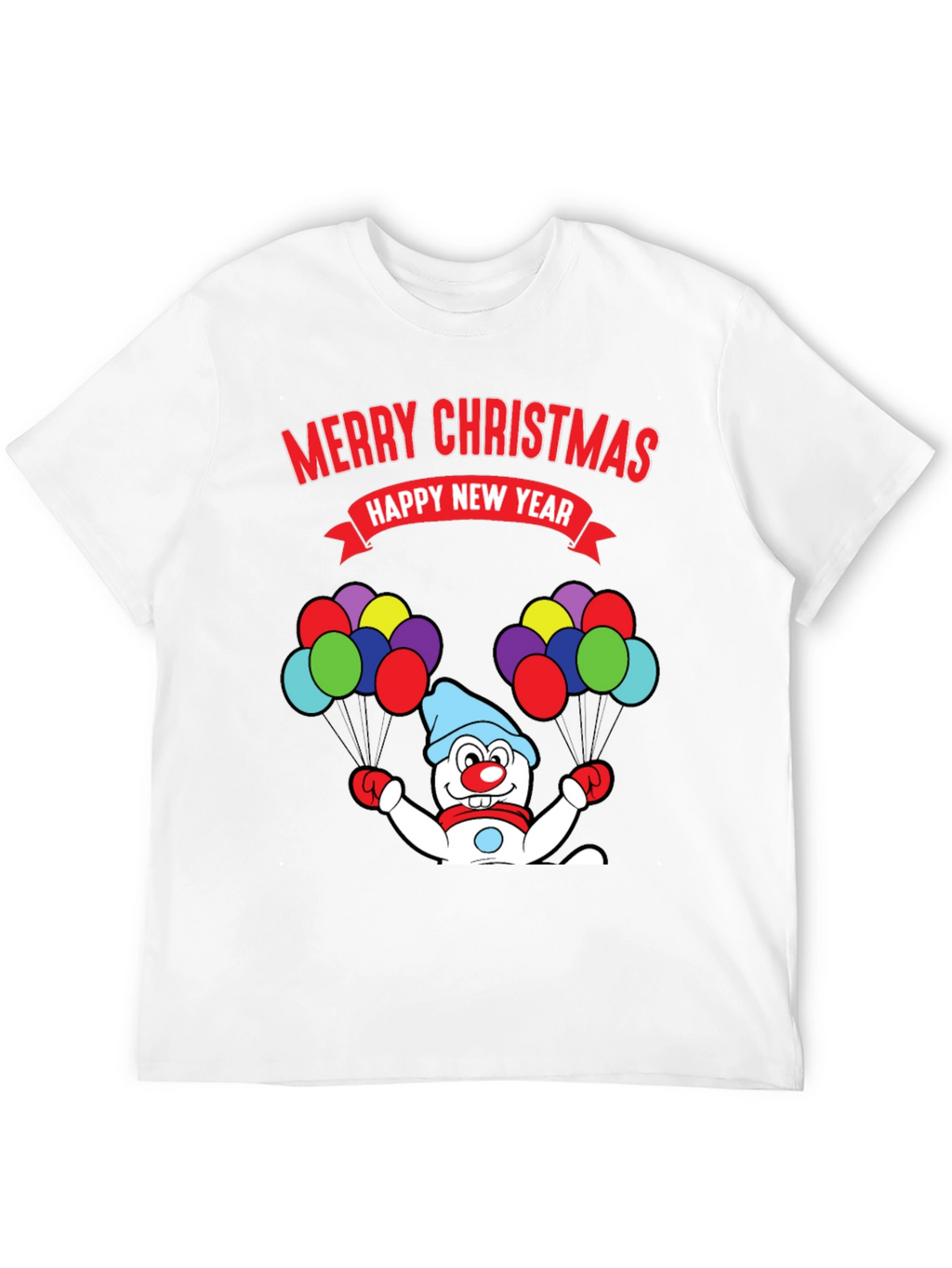 Merry Christmas Snowman T-Shirt