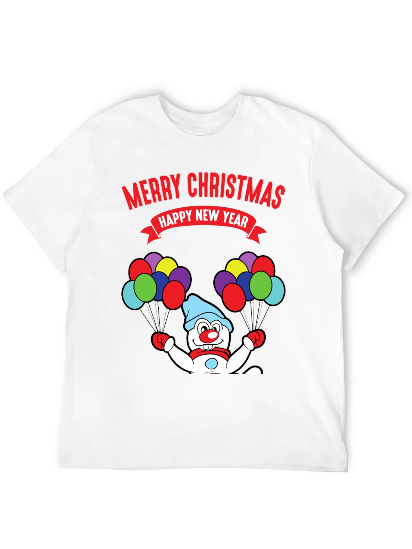 Merry Christmas Snowman T-Shirt