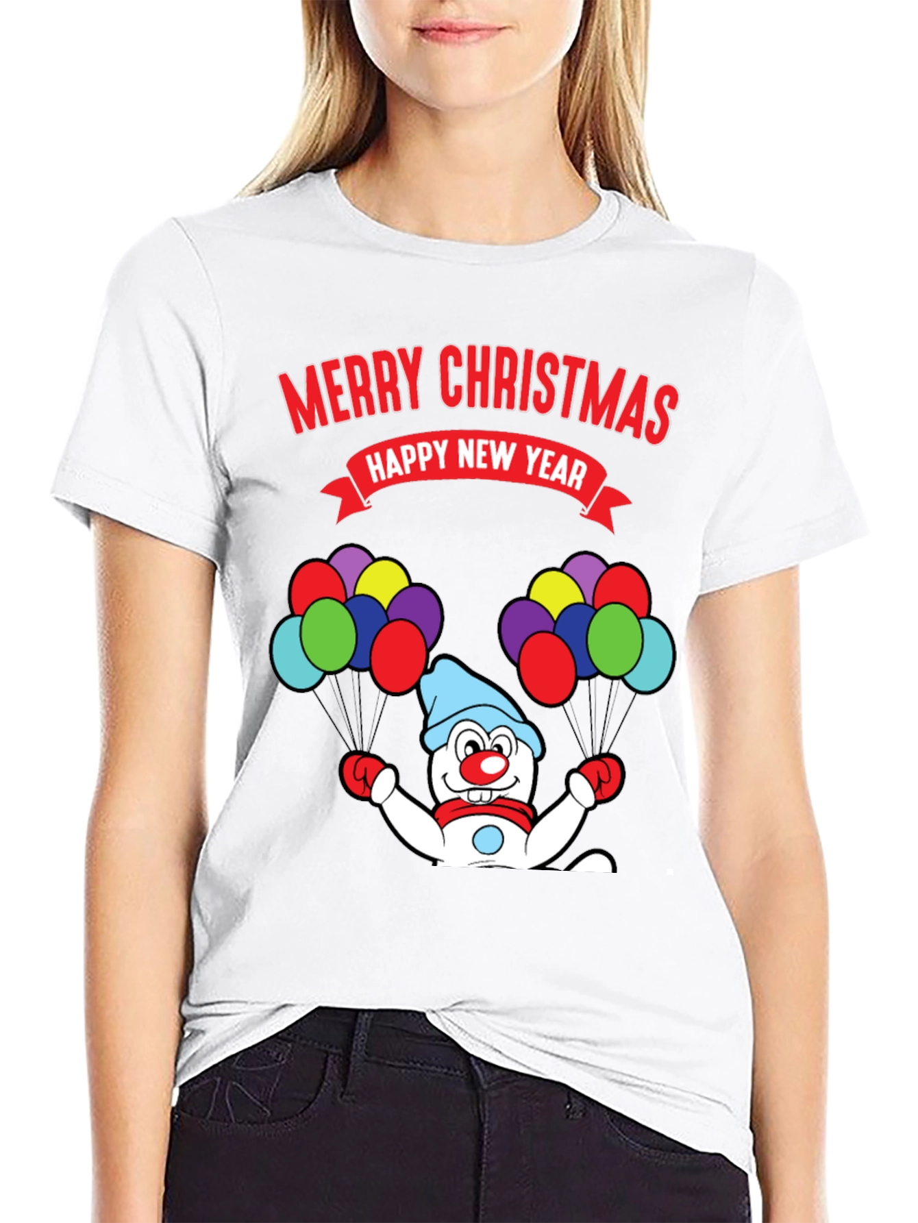 Merry Christmas Snowman T-Shirt