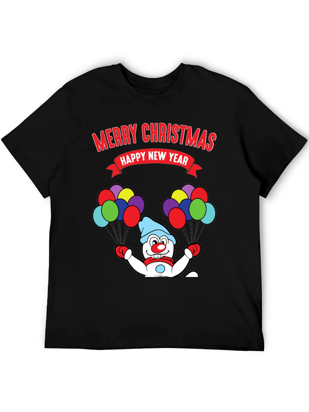 Merry Christmas Snowman T-Shirt