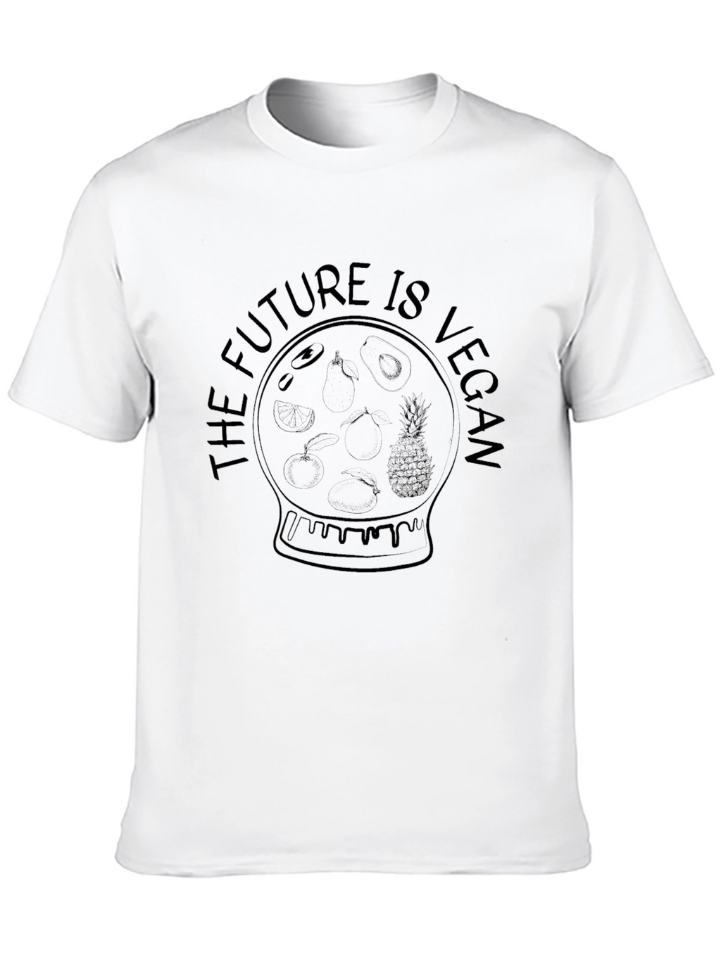 The Future Is Vegan Graphic T-Shirt