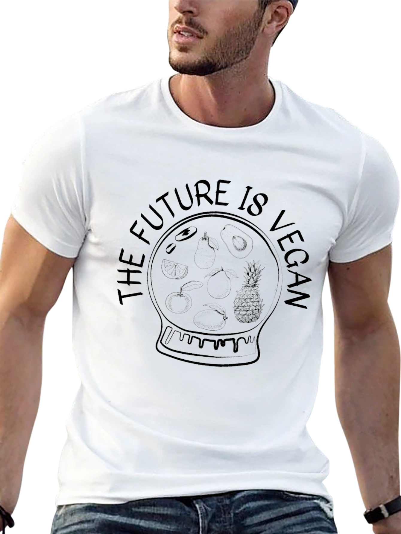 The Future Is Vegan Graphic T-Shirt
