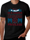 Air Force Mom T-Shirt - Choice & Privilege