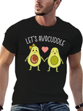 Lets Avocuddle T-Shirt - Cute Avocado Couple Tee