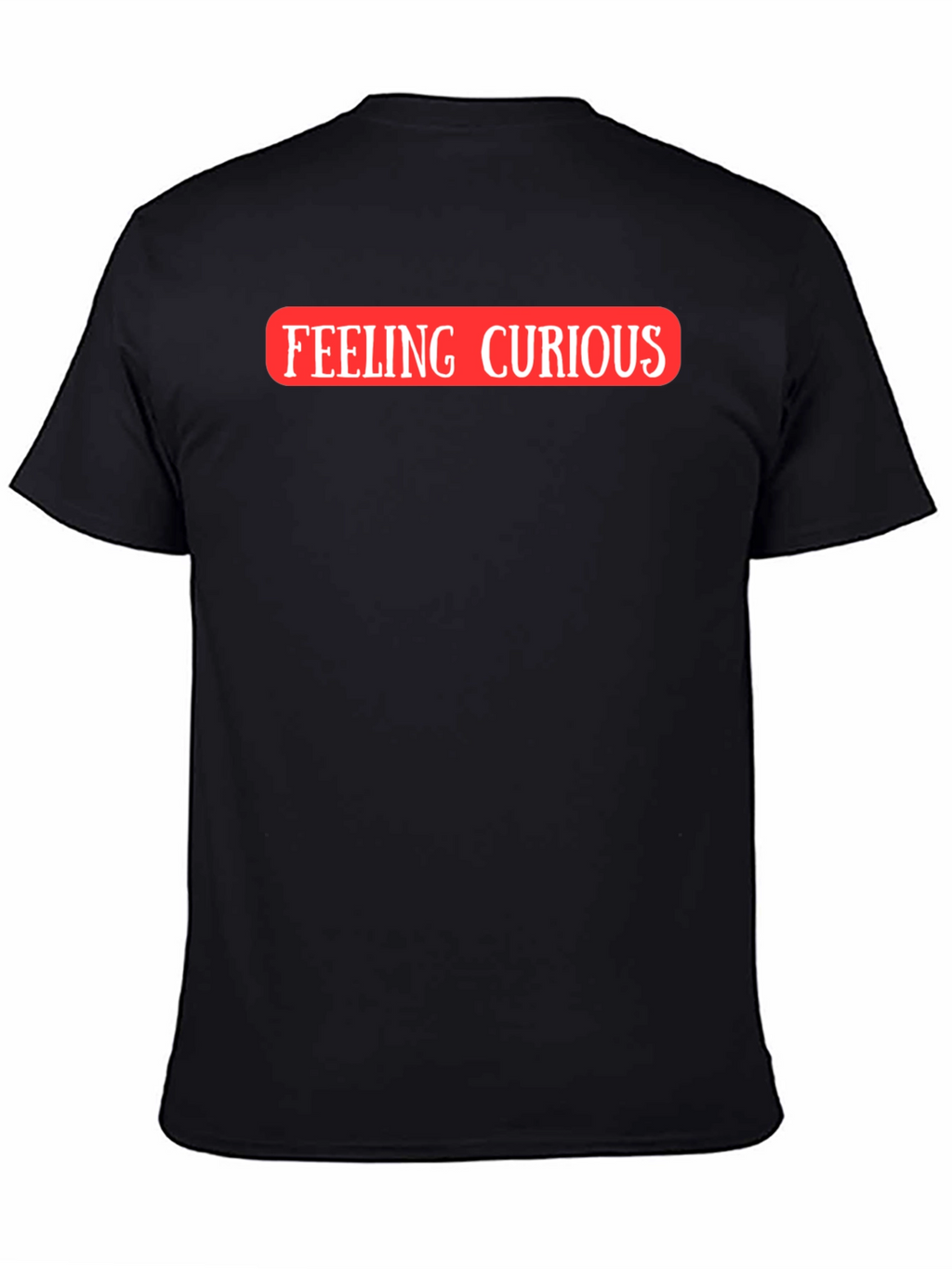 Feeling Curious Graphic T-Shirt - Black