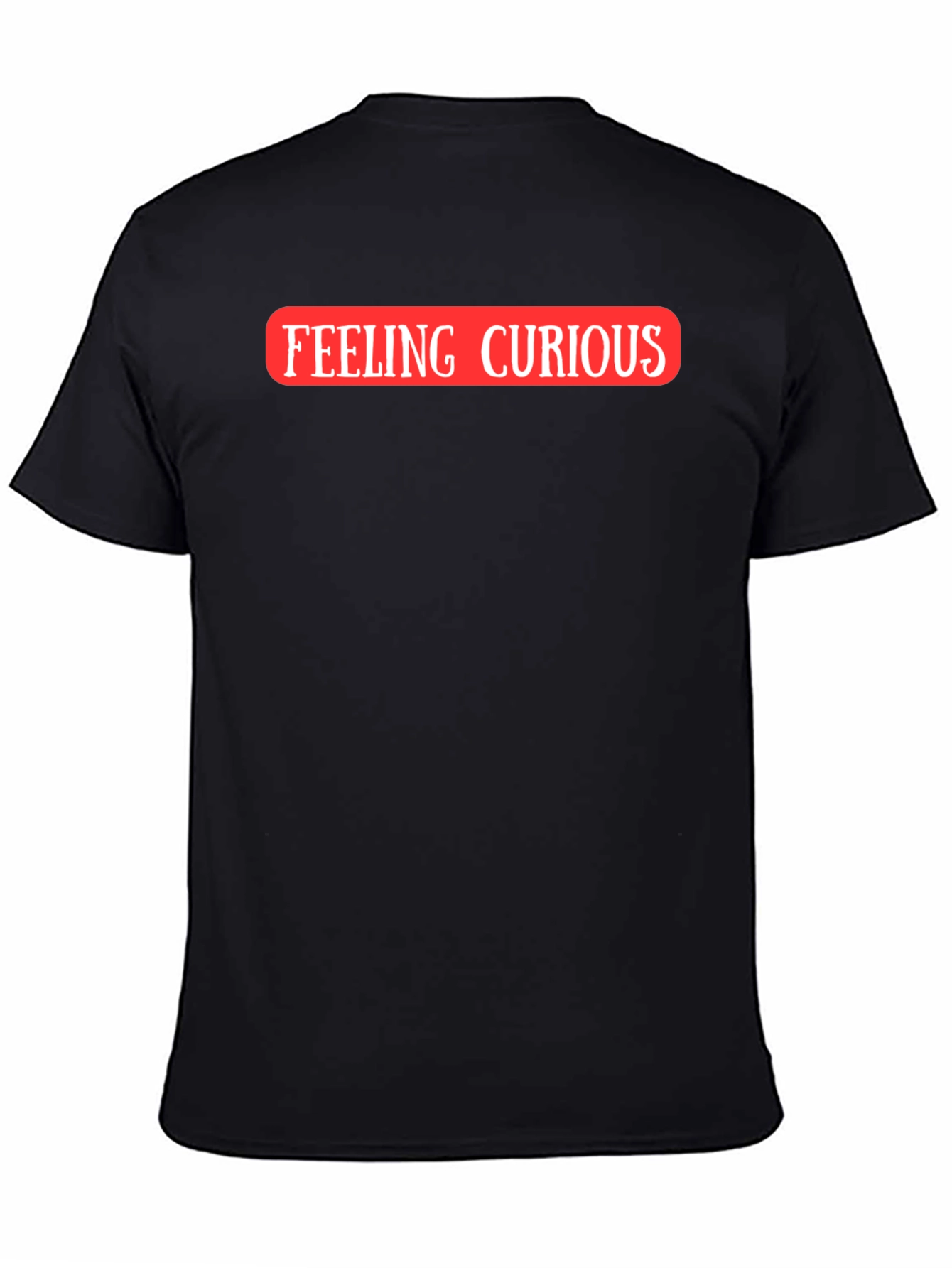 Feeling Curious Graphic T-Shirt - Black